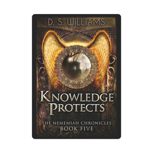Knowledge Protects - Playing Cards
