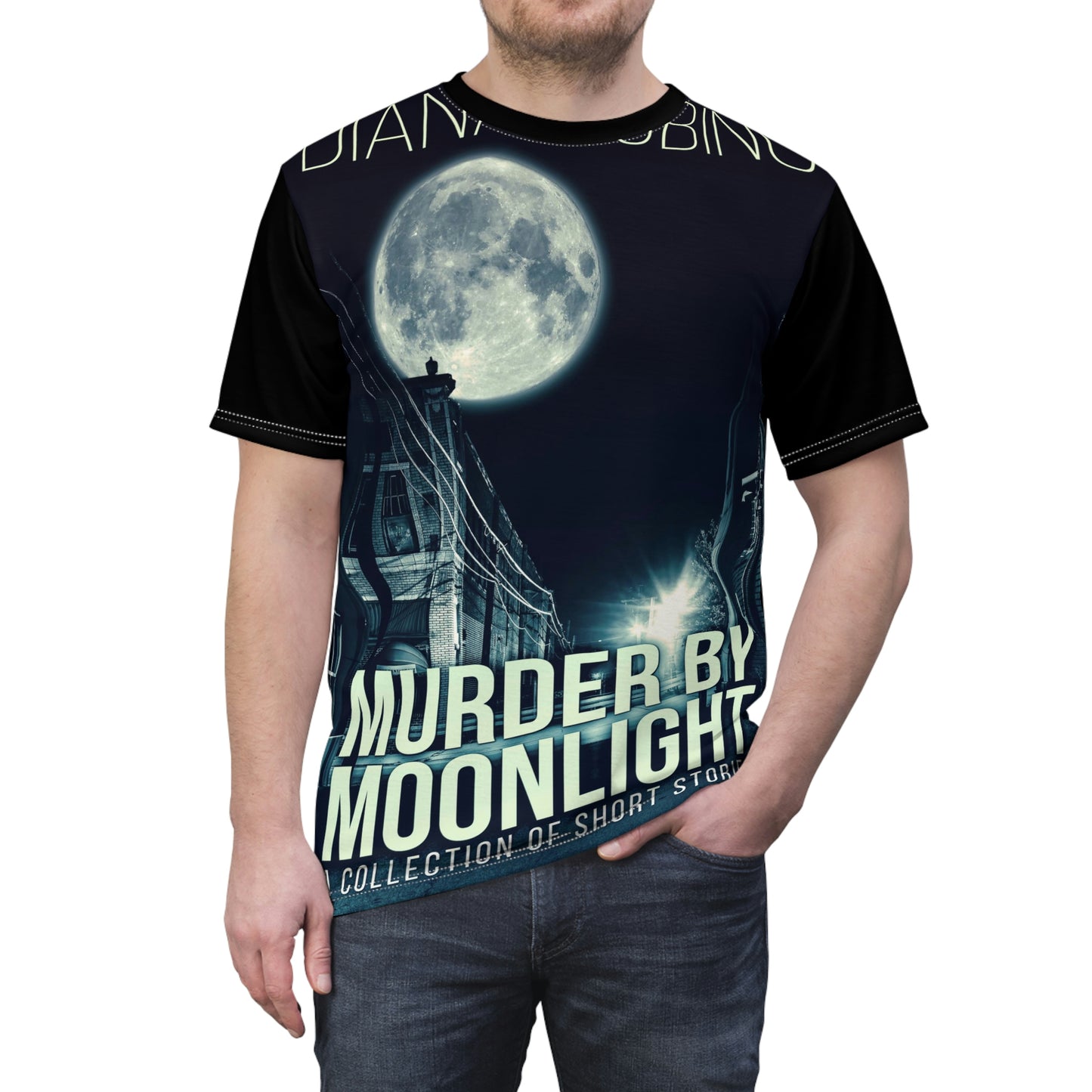 Murder By Moonlight - Unisex All-Over Print Cut & Sew T-Shirt