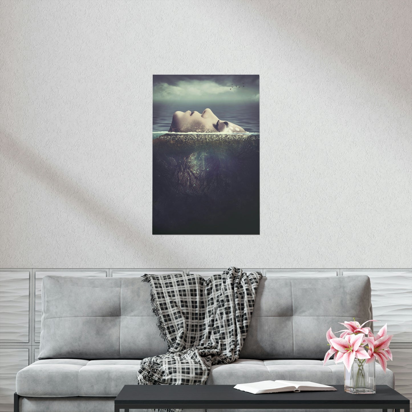 Floating - Matte Poster