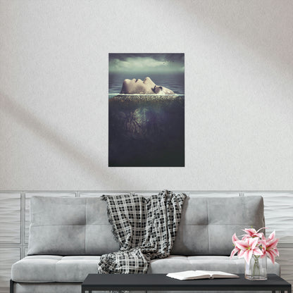 Floating - Matte Poster