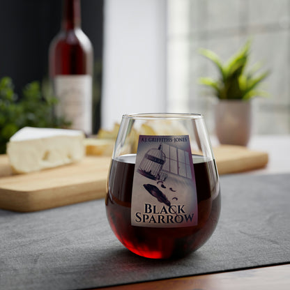 Black Sparrow - Stemless Wine Glass, 11.75oz