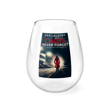 Chloe - Never Forget - Stemless Wine Glass, 11.75oz