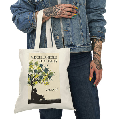 Miscellaneous Thoughts - Natural Tote Bag