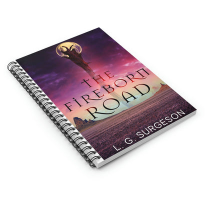 The Fireborn Road - Spiral Notebook