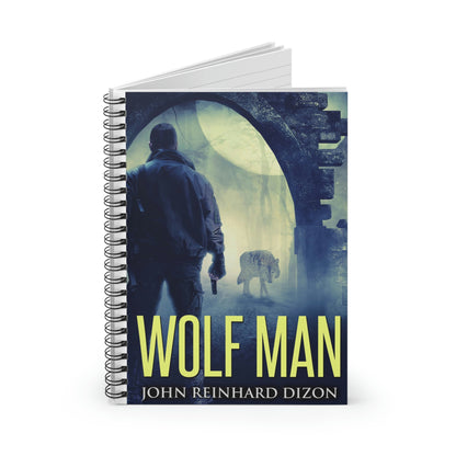 Wolf Man - Spiral Notebook