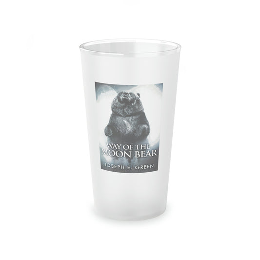 Way of the Moon Bear - Frosted Pint Glass