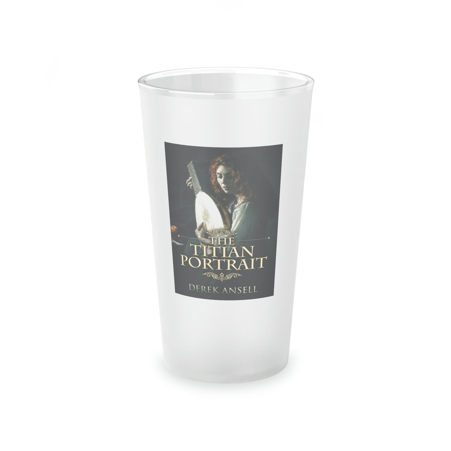 The Titian Portrait - Frosted Pint Glass