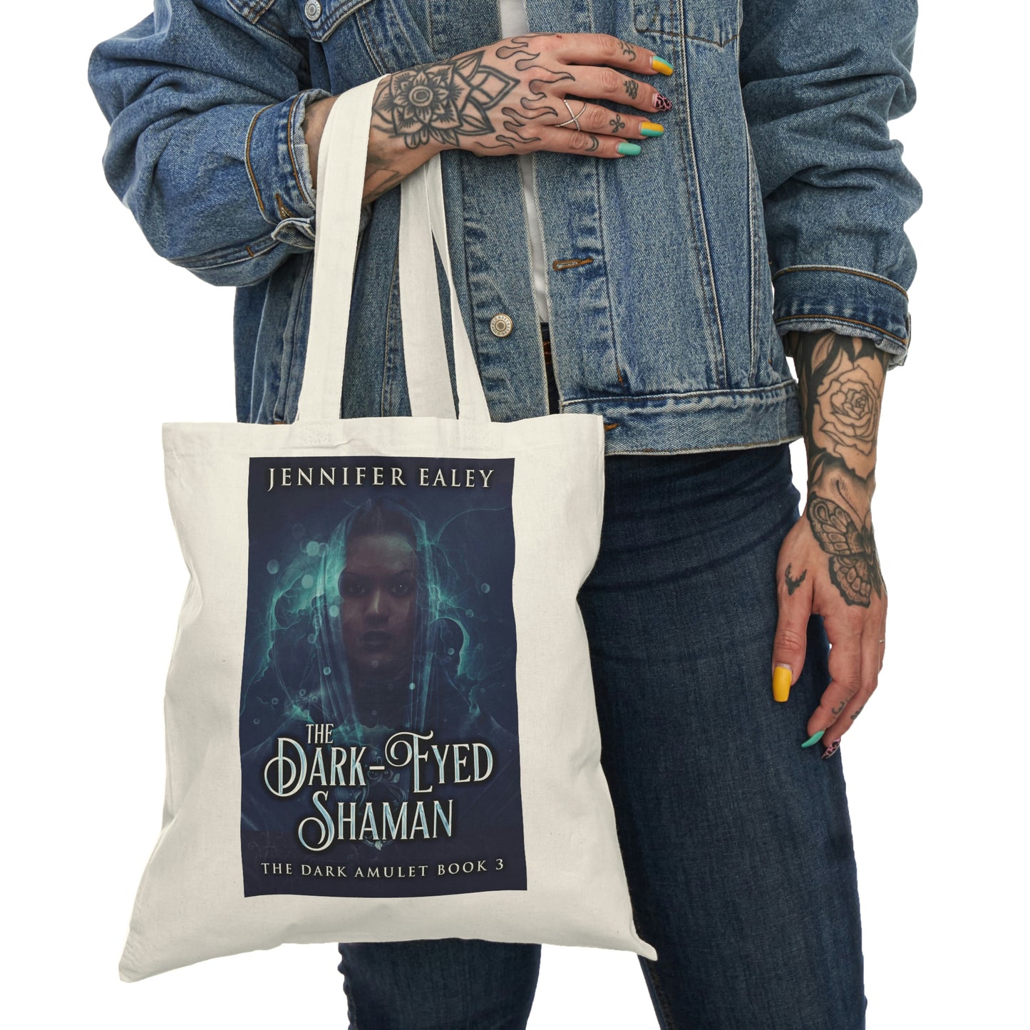 The Dark-Eyed Shaman - Natural Tote Bag