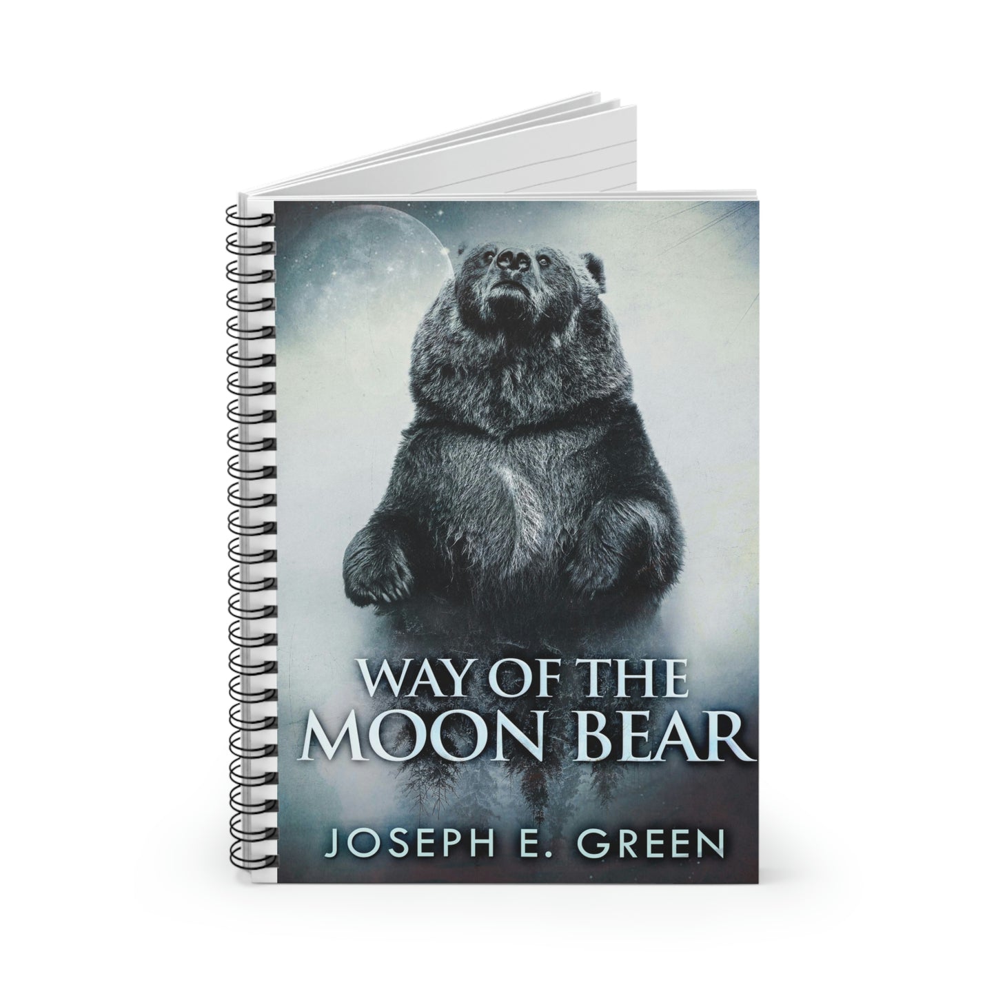 Way of the Moon Bear - Spiral Notebook