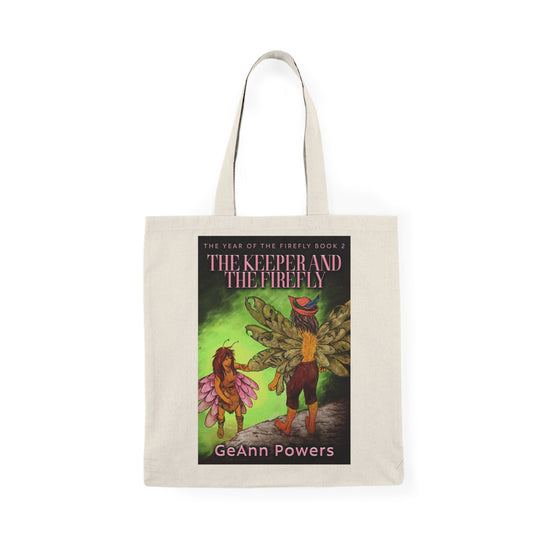 The Keeper And The Firefly - Natural Tote Bag