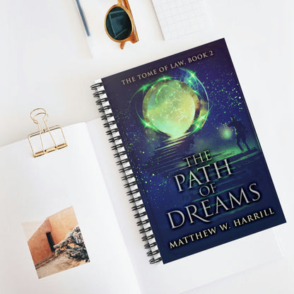 The Path of Dreams - Spiral Notebook