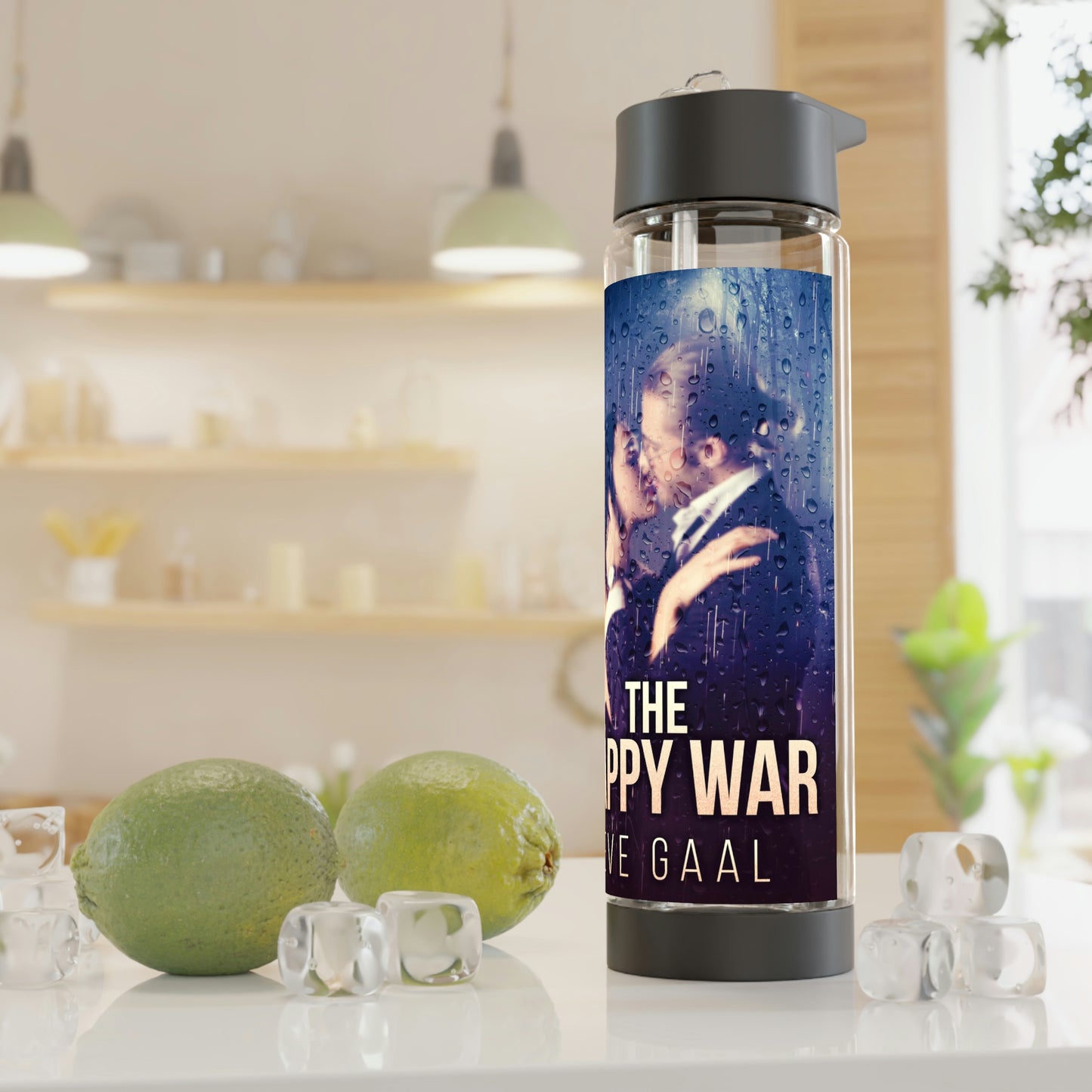 The Happy War - Infuser Water Bottle
