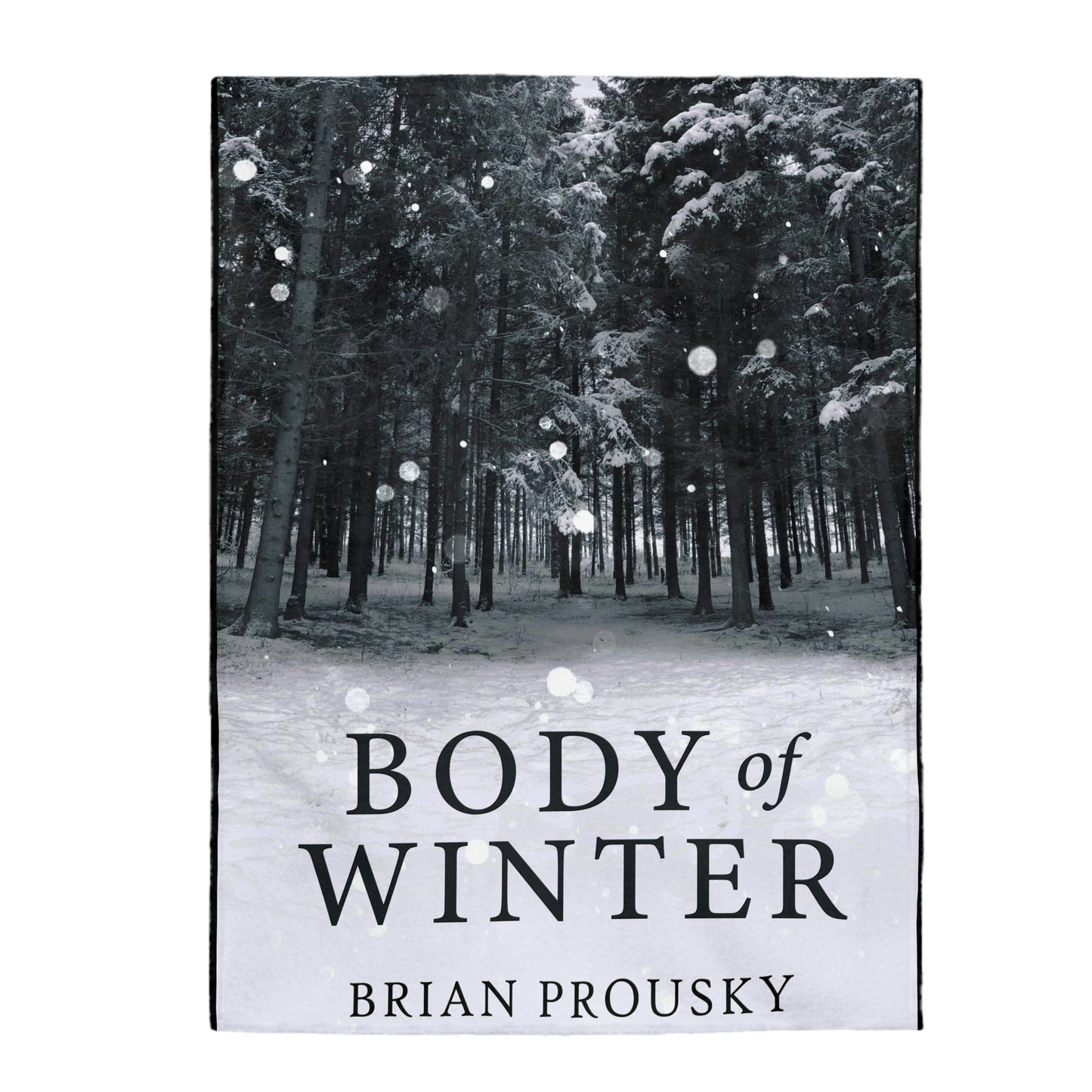 Body Of Winter - Velveteen Plush Blanket