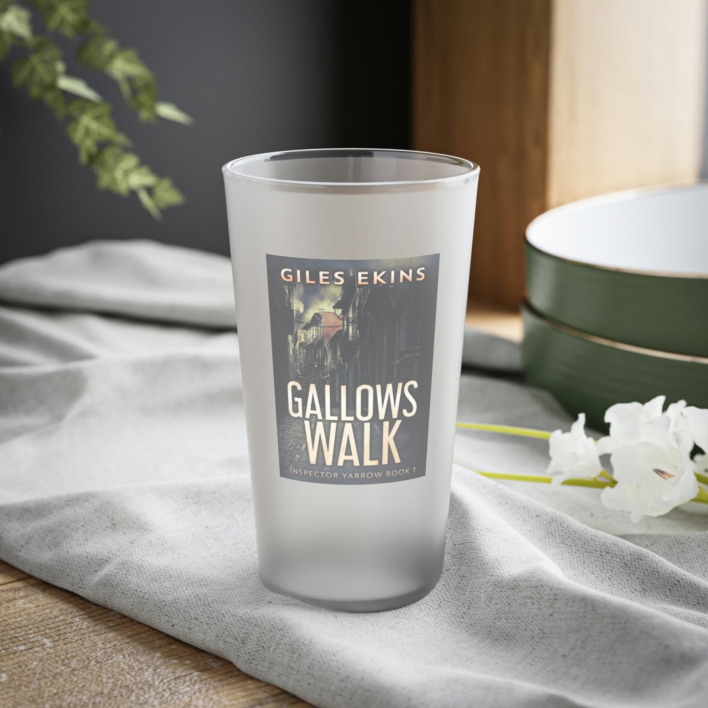 Gallows Walk - Frosted Pint Glass