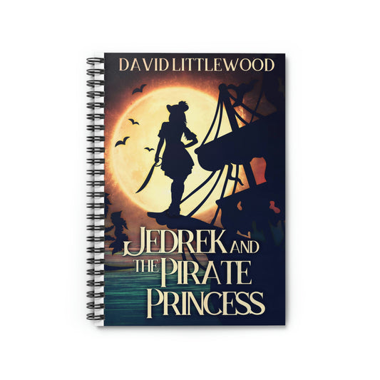 Jedrek And The Pirate Princess - Spiral Notebook