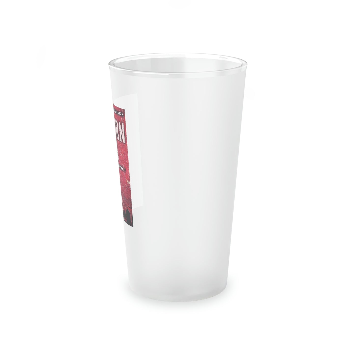 Newborn Pink - Frosted Pint Glass