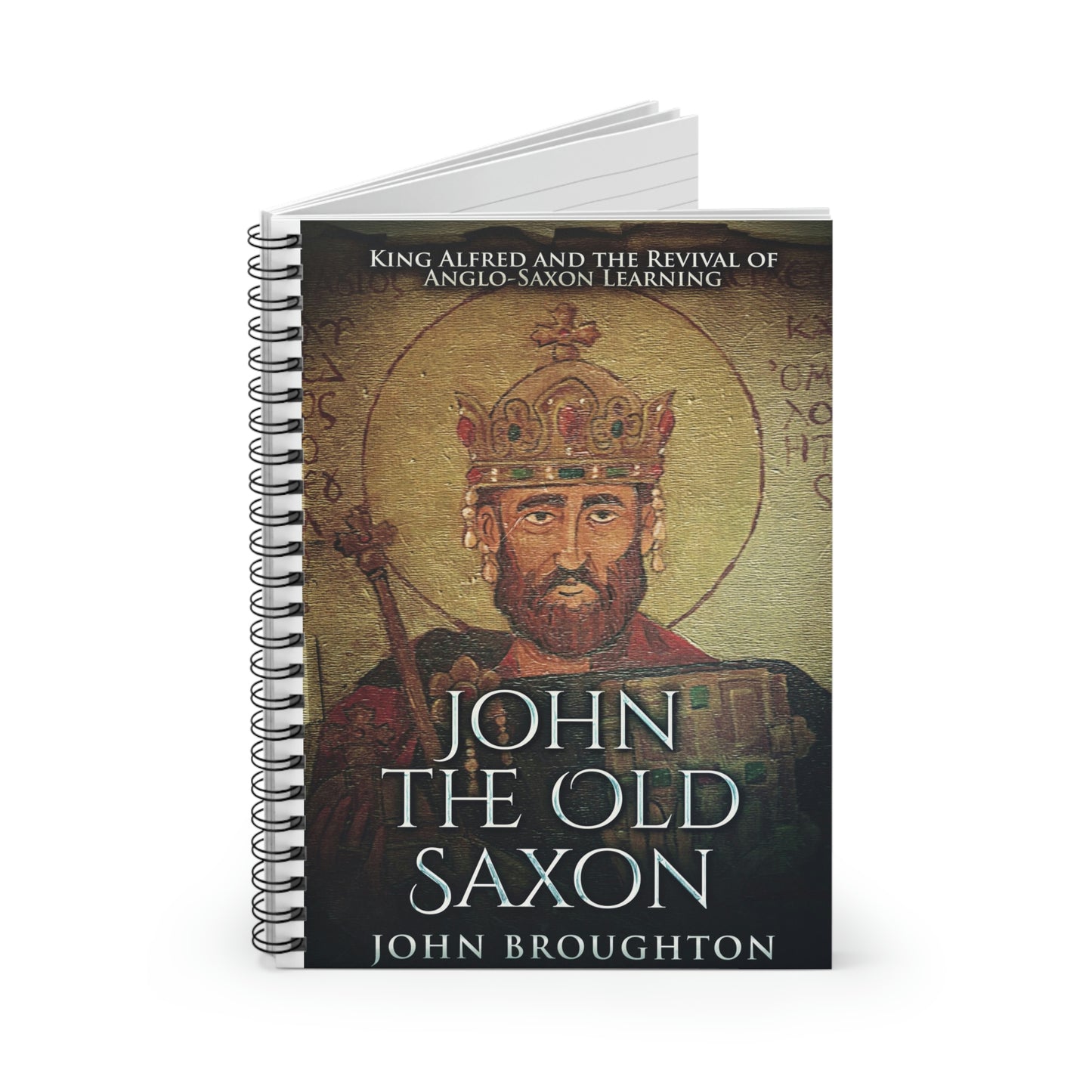 John The Old Saxon - Spiral Notebook