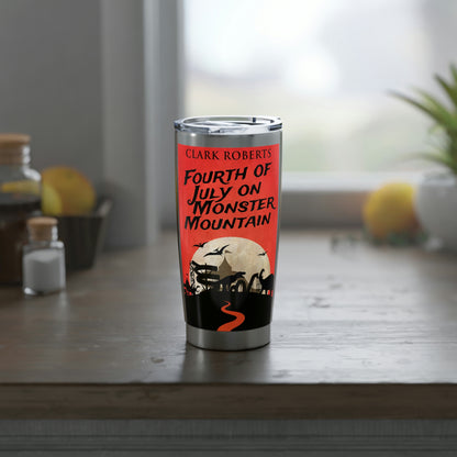Fourth of July on Monster Mountain - 20 oz Tumbler