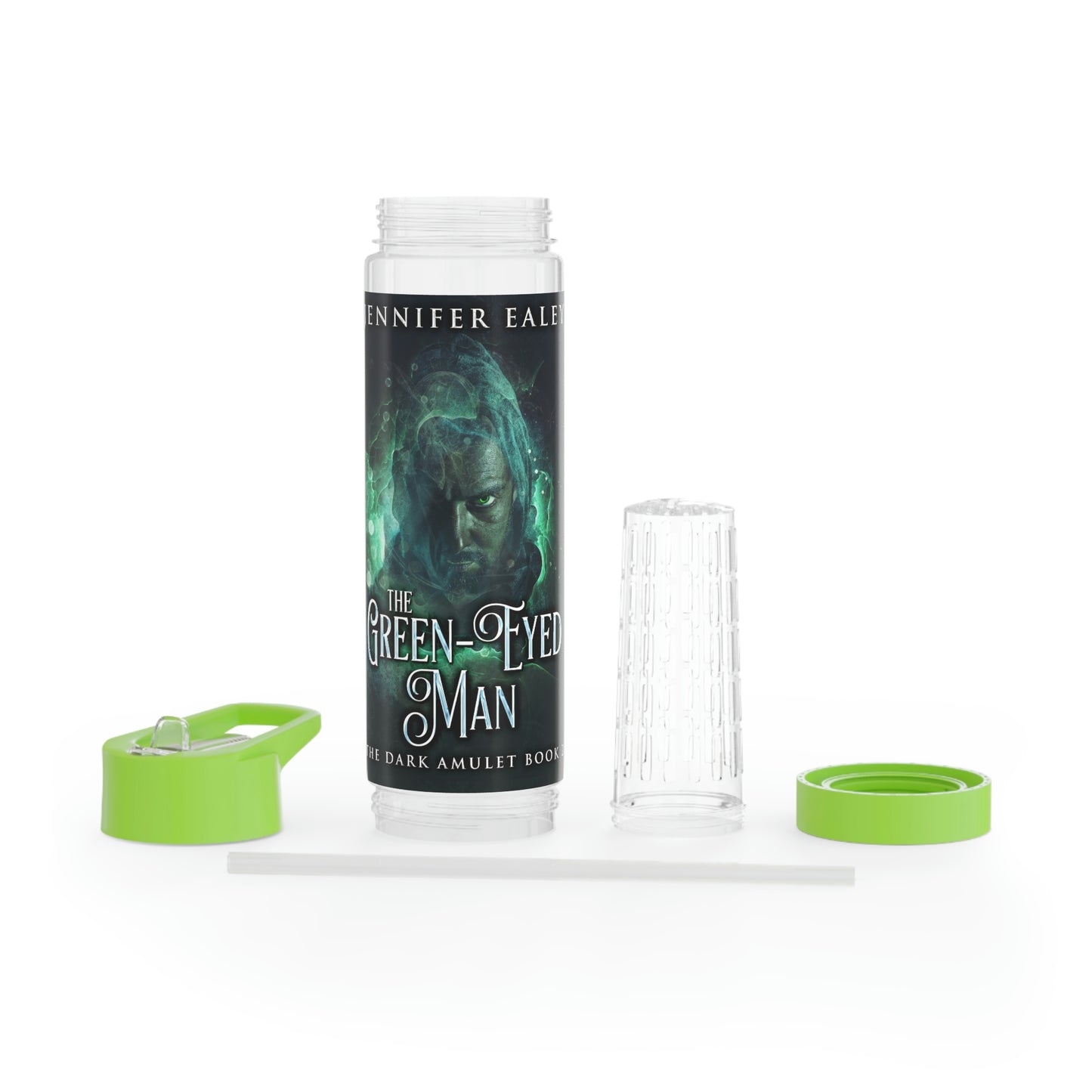 The Green-Eyed Man - Infuser Water Bottle