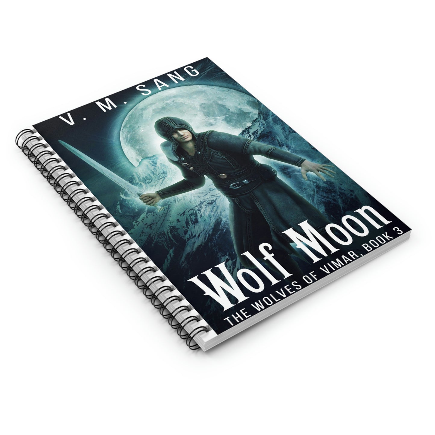 Wolf Moon - Spiral Notebook