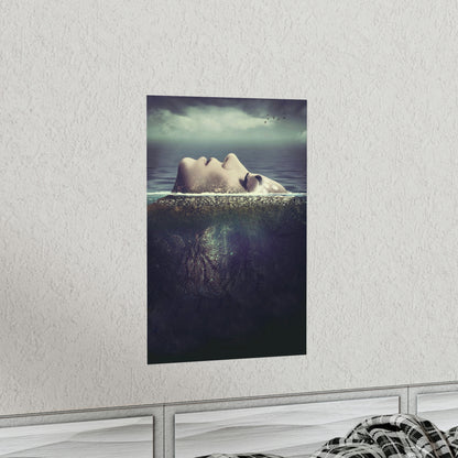Floating - Matte Poster