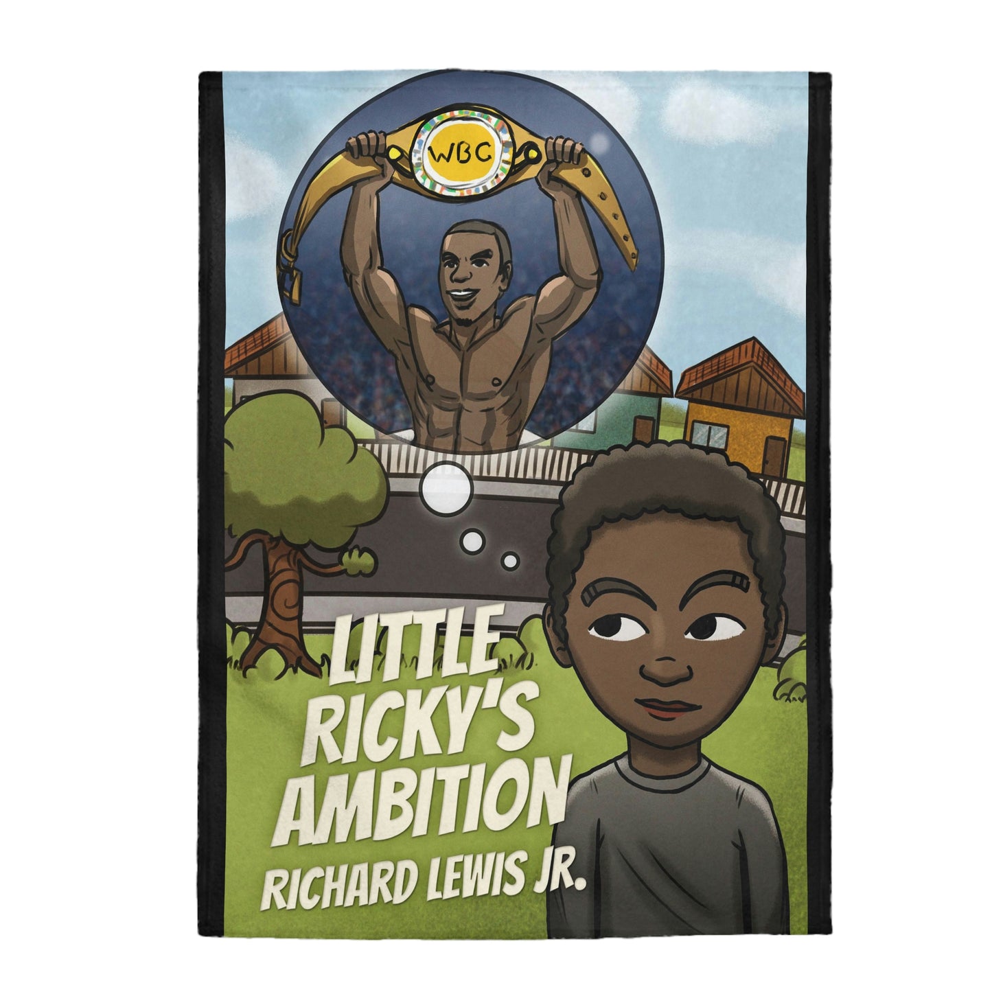 Little Ricky's Ambition - Velveteen Plush Blanket