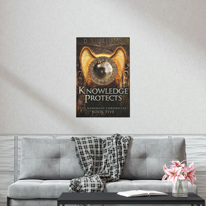 Knowledge Protects - Matte Poster