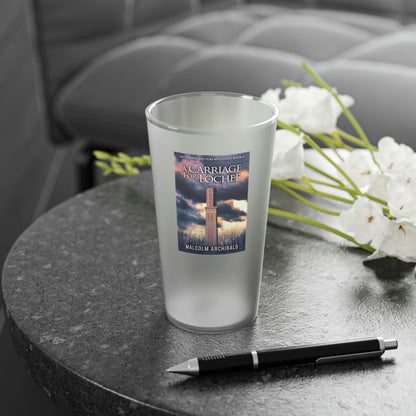 A Carriage For Lochee - Frosted Pint Glass