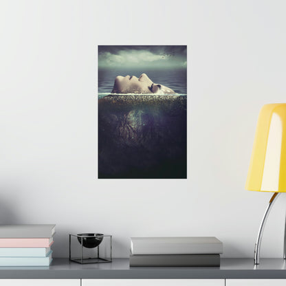 Floating - Matte Poster