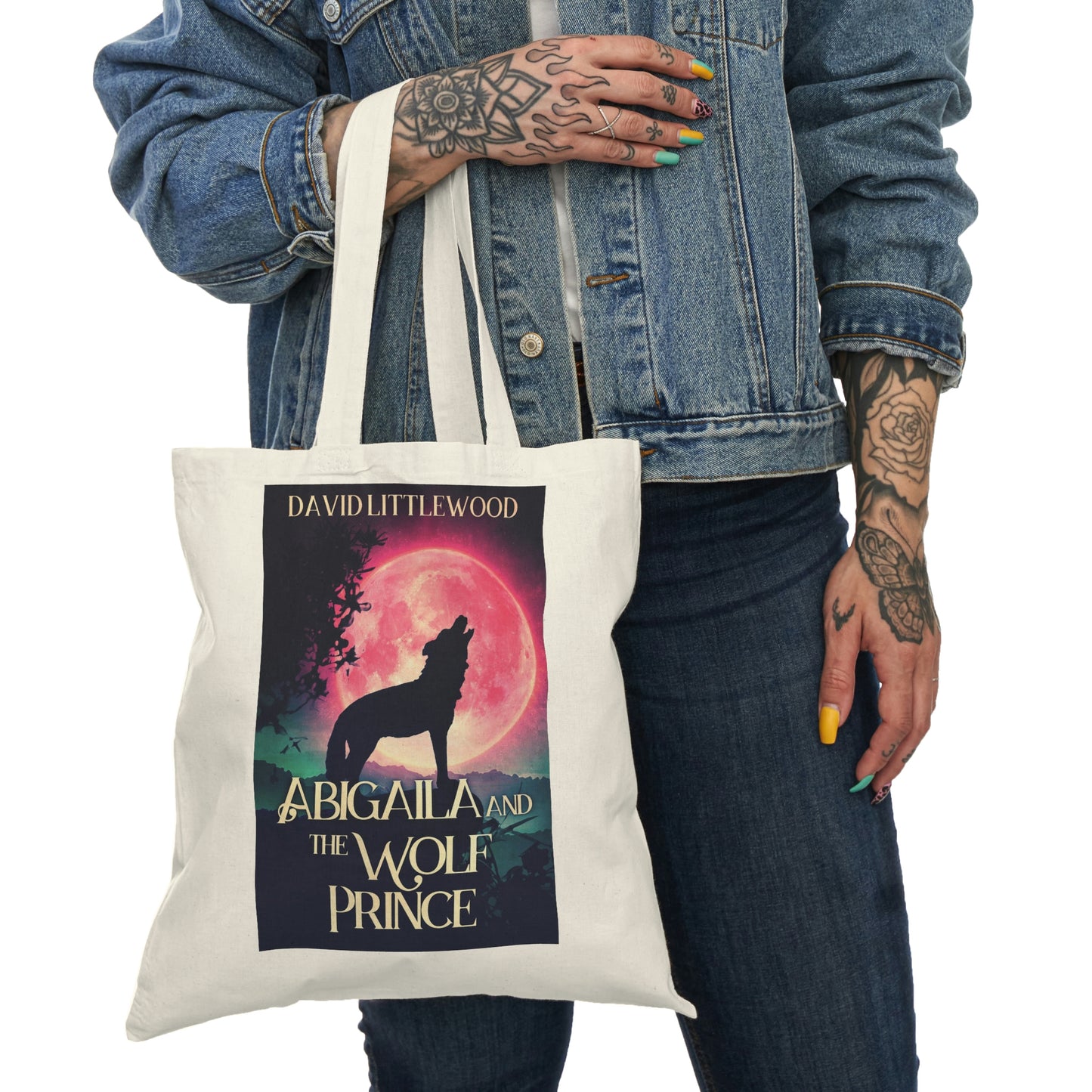 Abigaila And The Wolf Prince - Natural Tote Bag