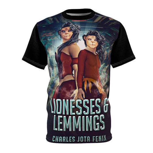 Lionesses & Lemmings - Unisex All-Over Print Cut & Sew T-Shirt