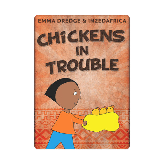 Chickens In Trouble - Playing Cards