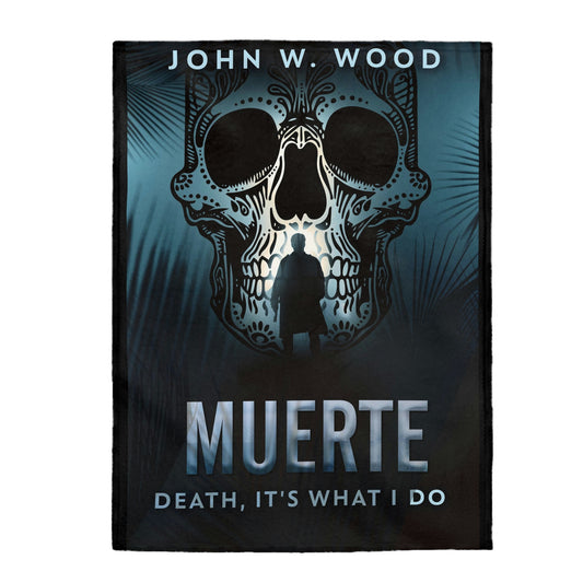 Muerte - Death, It's What I Do - Velveteen Plush Blanket