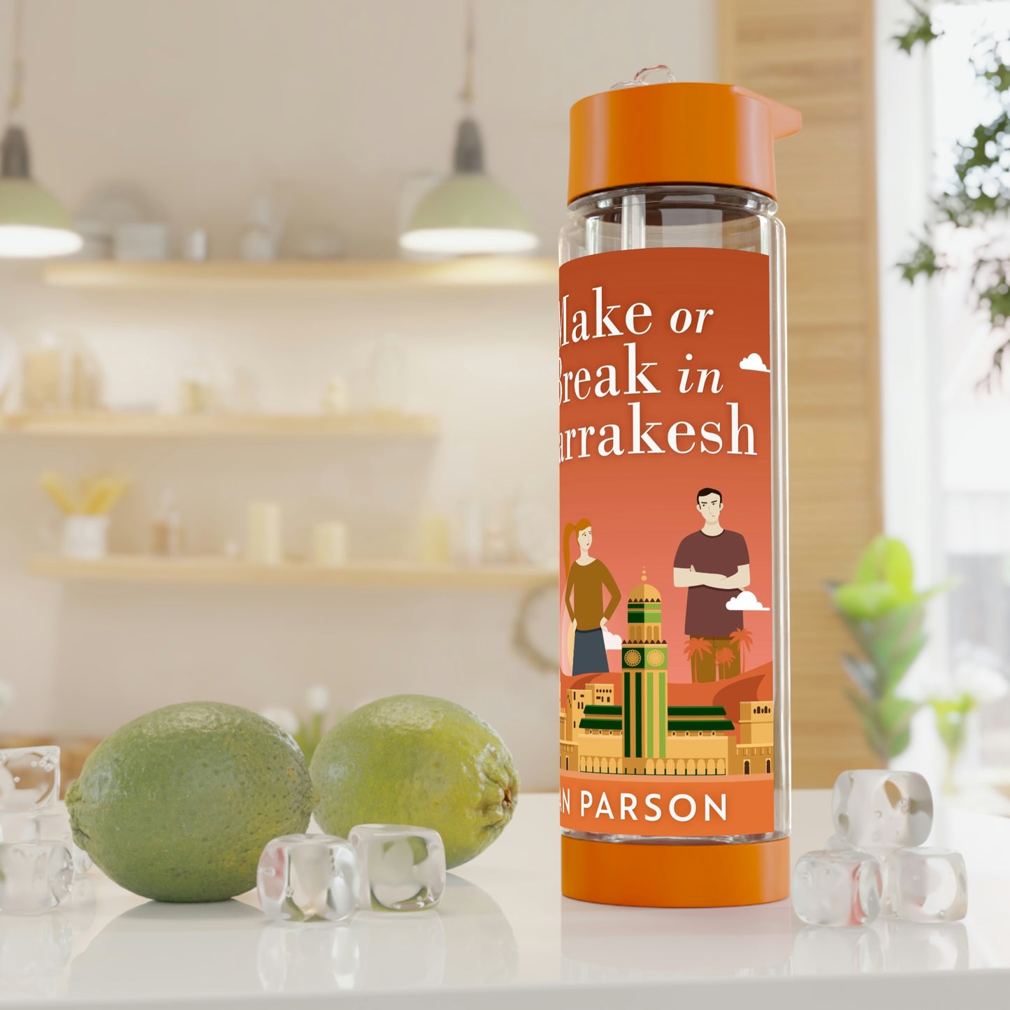 Make Or Break In Marrakesh - Infuser Water Bottle