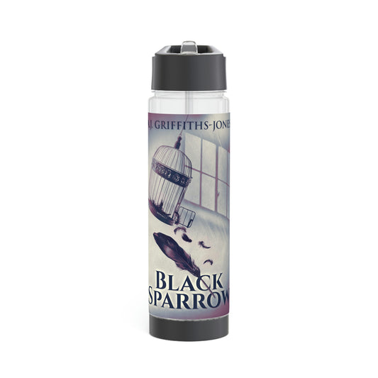 Black Sparrow - Infuser Water Bottle