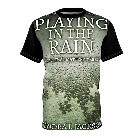 Playing in The Rain - Unisex All-Over Print Cut & Sew T-Shirt