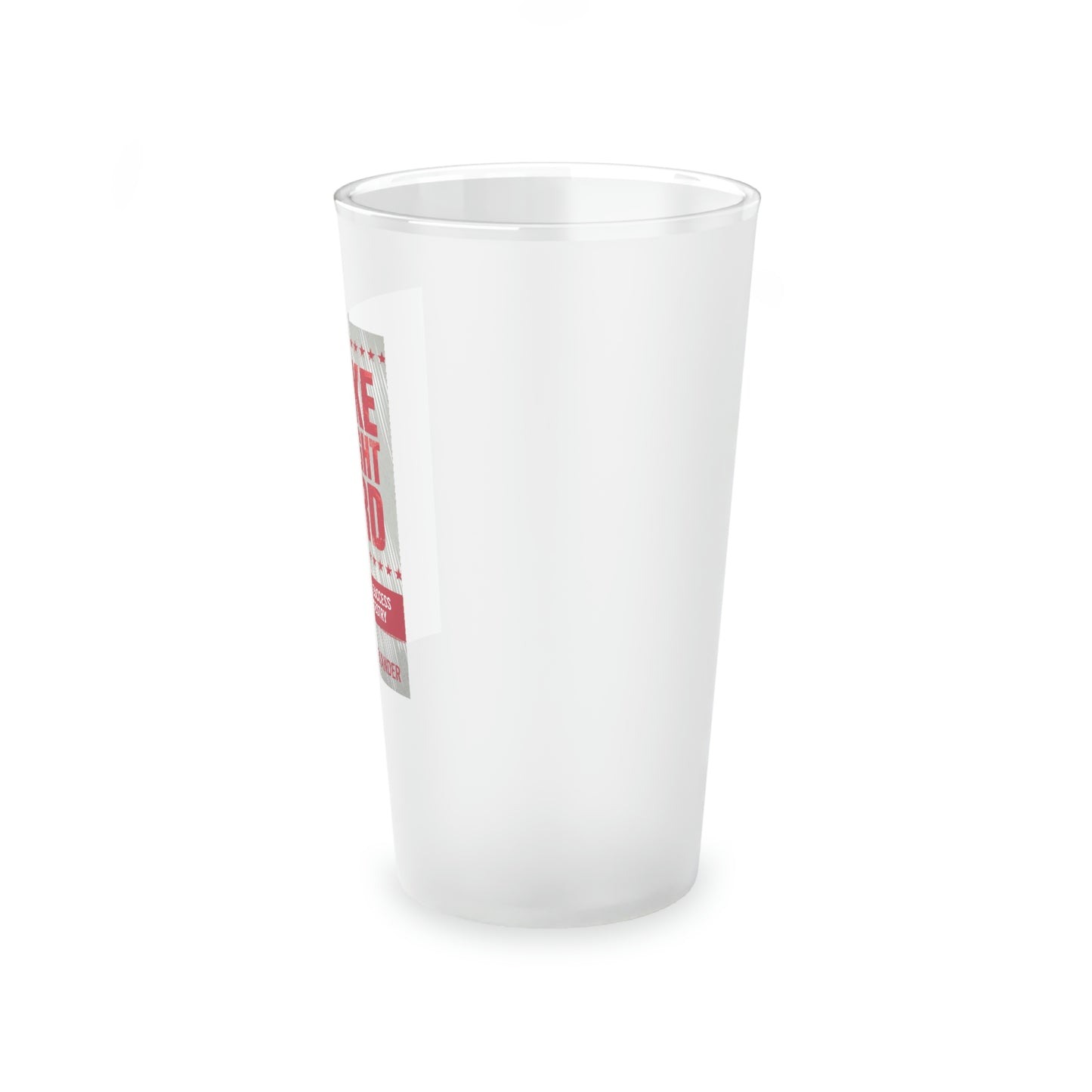Strike The Right Chord - Frosted Pint Glass
