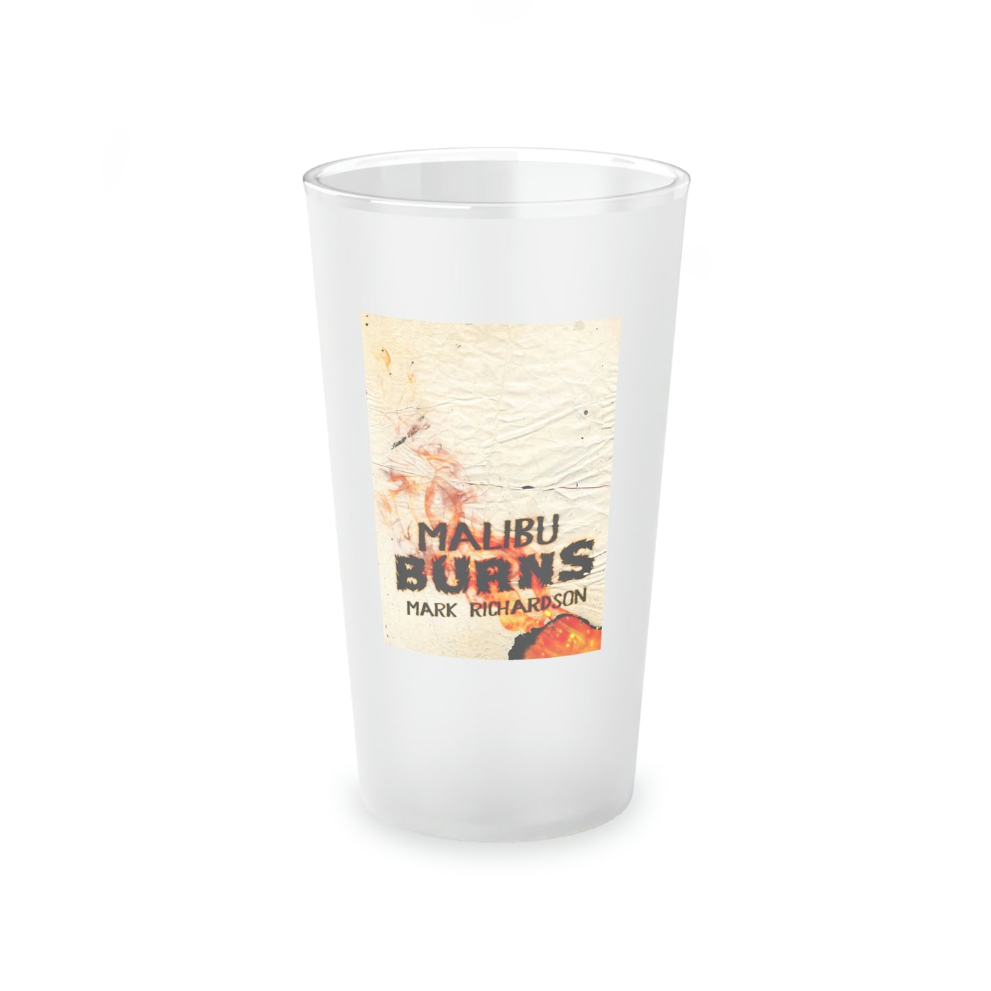 Malibu Burns - Frosted Pint Glass