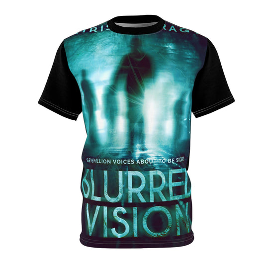 Blurred Vision - Unisex All-Over Print Cut & Sew T-Shirt