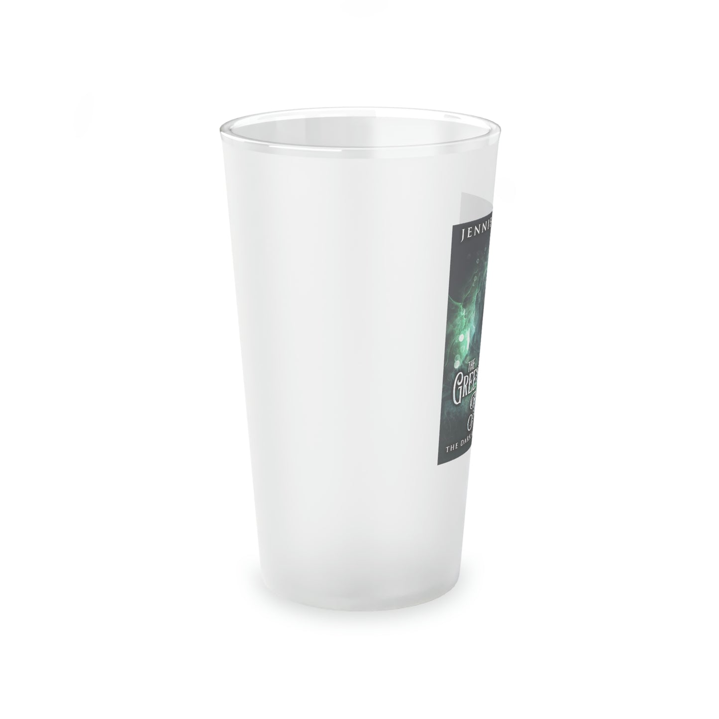 The Green-Eyed Man - Frosted Pint Glass