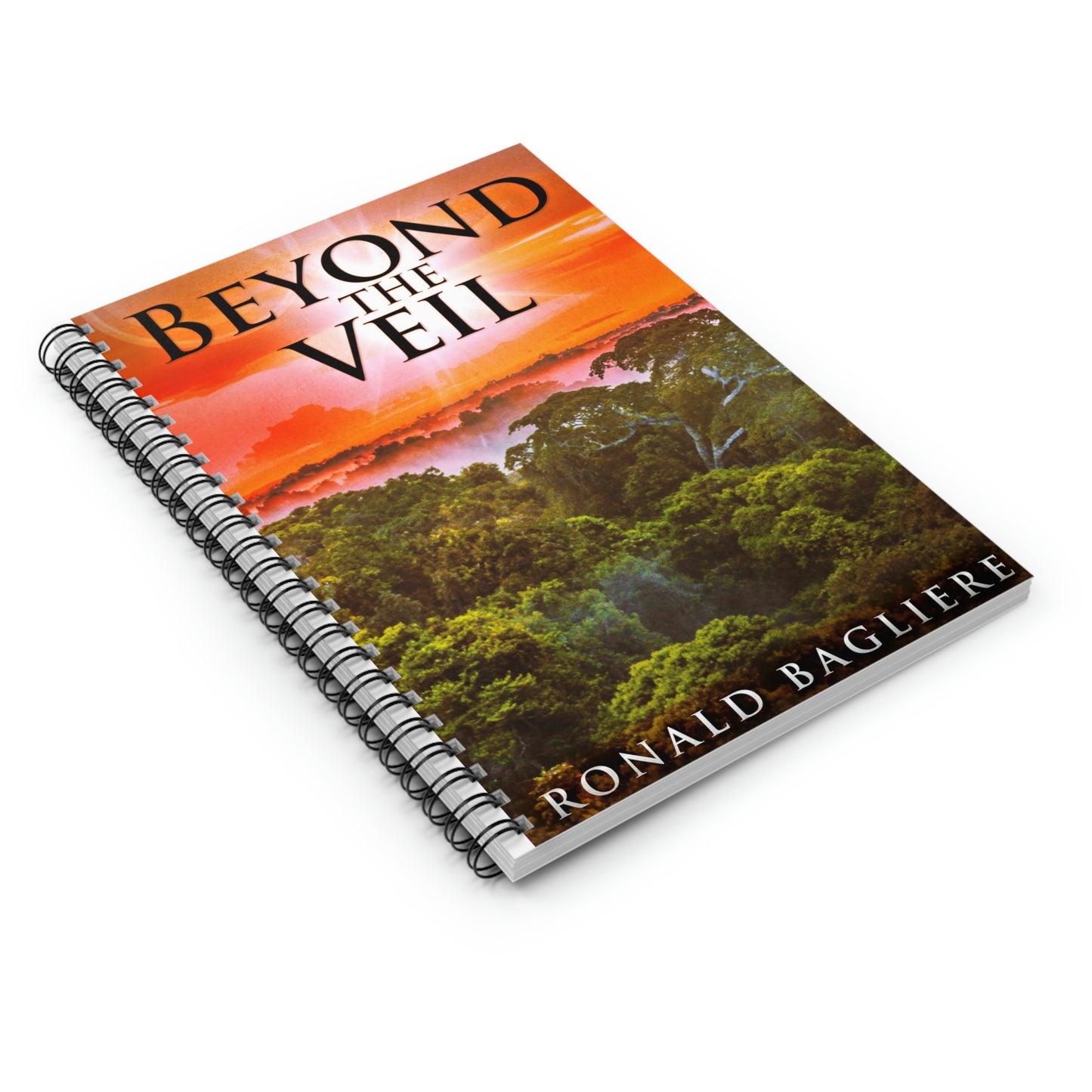 Beyond The Veil - Spiral Notebook