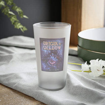 Origin Of Shadow - Frosted Pint Glass