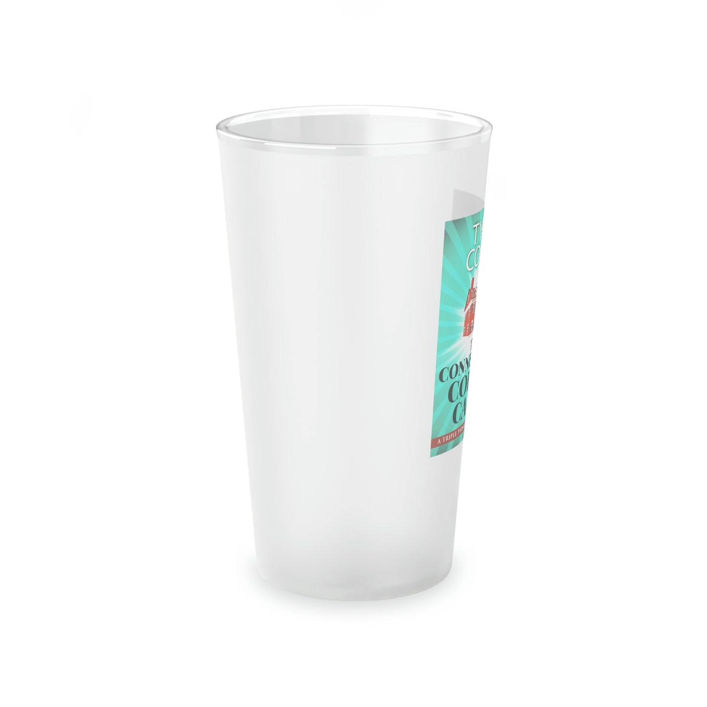 The Connecticut Corpse Caper - Frosted Pint Glass