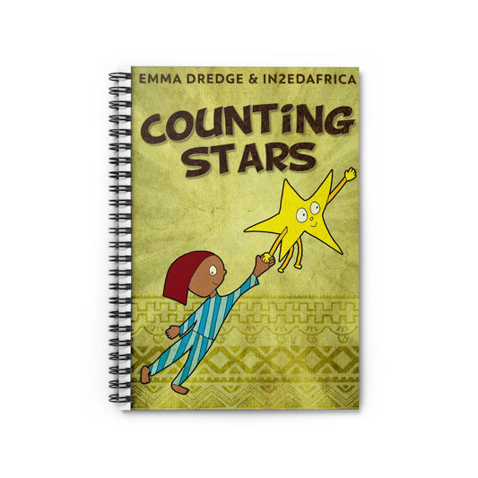 Counting Stars - Spiral Notebook