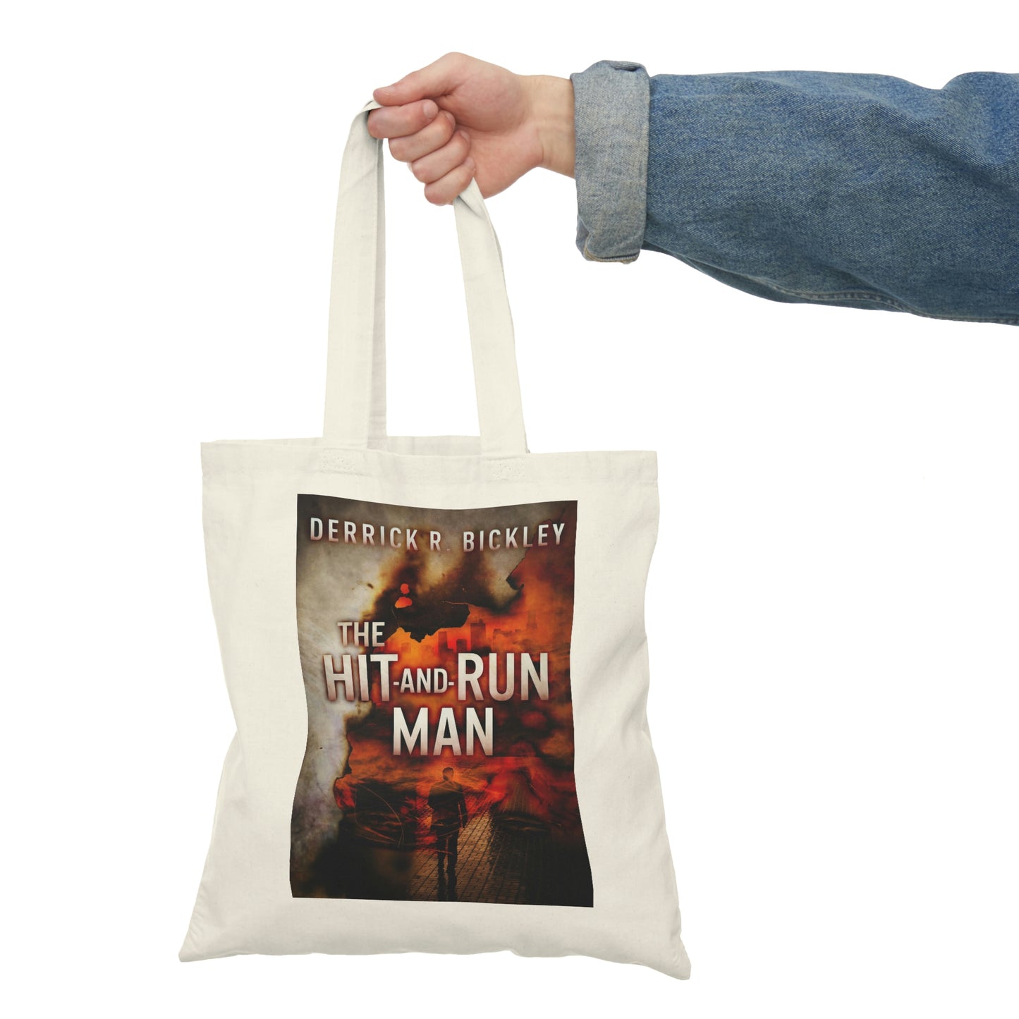The Hit-and-Run Man - Natural Tote Bag