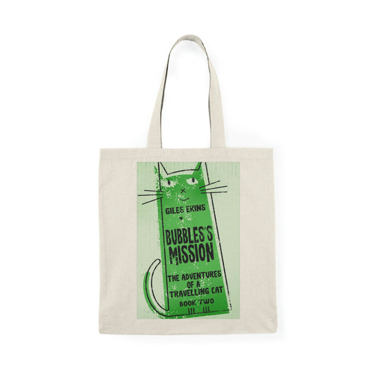 Bubbles's Mission - Natural Tote Bag