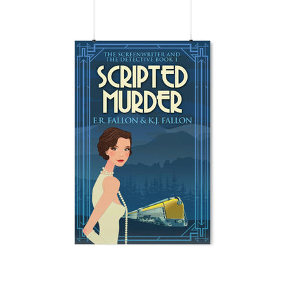 Scripted Murder - Matte Poster