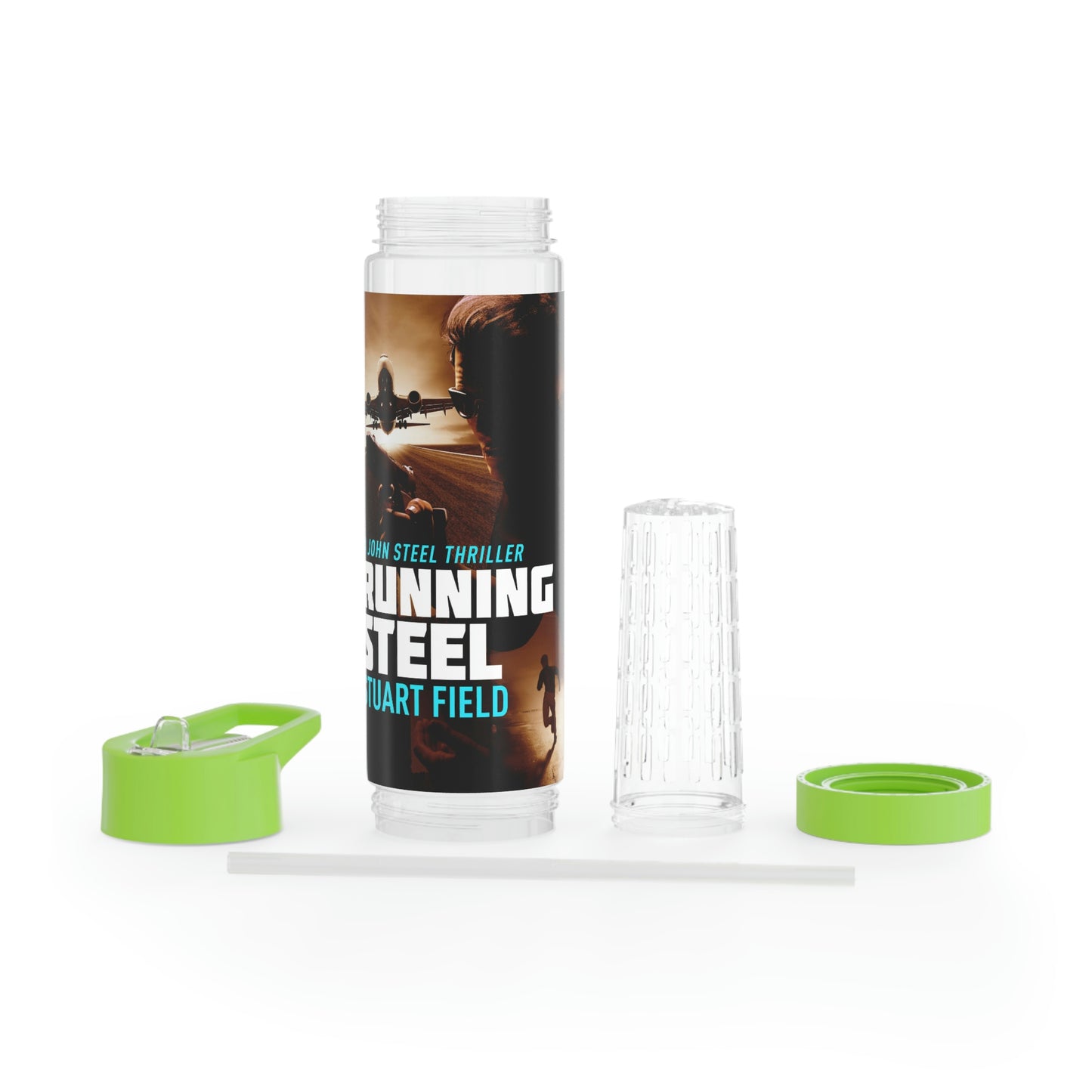 Running Steel - Infuser Water Bottle
