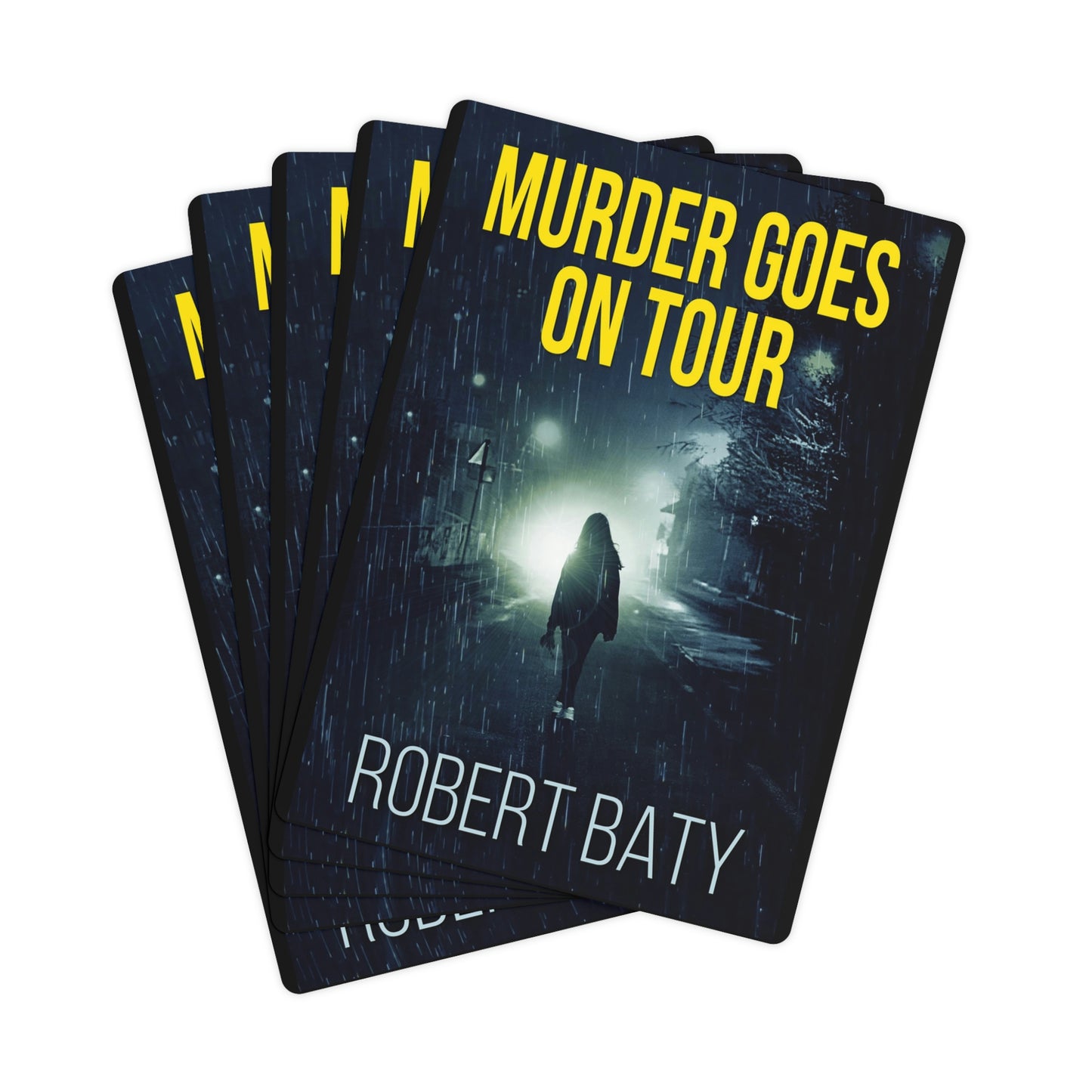 Murder Goes On Tour - Playing Cards