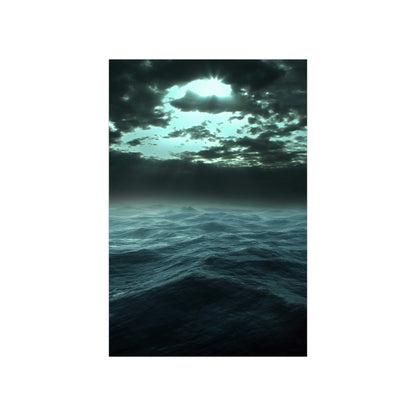 Dark Waves - Matte Poster